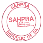 SAHPRA stamp